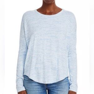 Rag & bone the knit striped  long sleeve xs blue